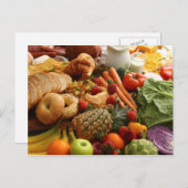 Obst und Lebensmittel Postkarte 76 (Vorne/Hinten)