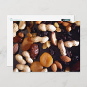 Obst und Nuss Postkarte (Vorne/Hinten)