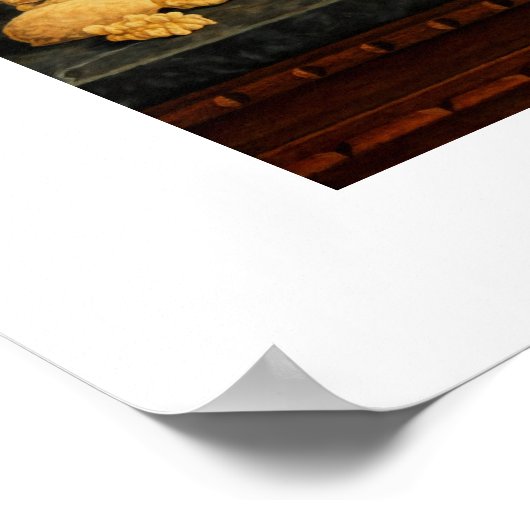 Obst und Nüsse Poster (Ecke)