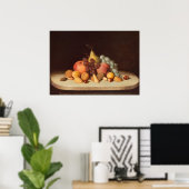 Obst und Nüsse - Robert Duncanson Fine Art Poster (Heimbüro)
