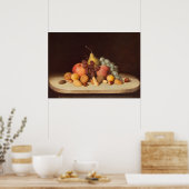 Obst und Nüsse - Robert Duncanson Fine Art Poster (Küche)
