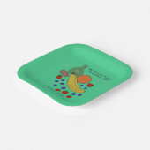 Obst- und Öl- 18-cm-Event-Teller Pappteller (Gewinkelt)