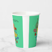 Obst und Öl 8-oz Event Pappbecher (Links)