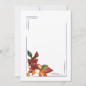 Obst und Party Einladung (Rückseite)