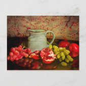 Obst und Pitcher Postkarte (Vorderseite)