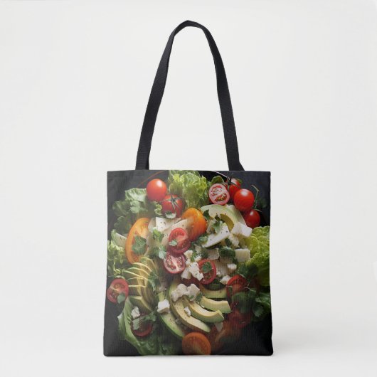 Obst und SalatTote Tasche (Vorderseite)