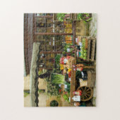 Obst und Veg farbenfrohe englische Village Store Puzzle (Vertikal)