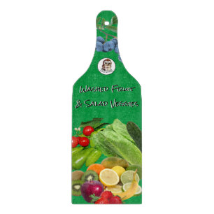Obst- und Veggies-Glasschneidebrett Schneidebrett