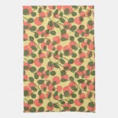 Obst und Wein Geschirrtuch (Vertikal)