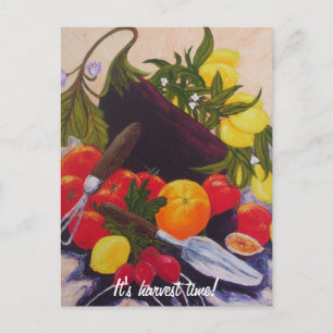Obst & Vegetables Medley Postkarte