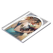 Obst von Alfons Mucha 1897 Notizblock (Linke Seite)