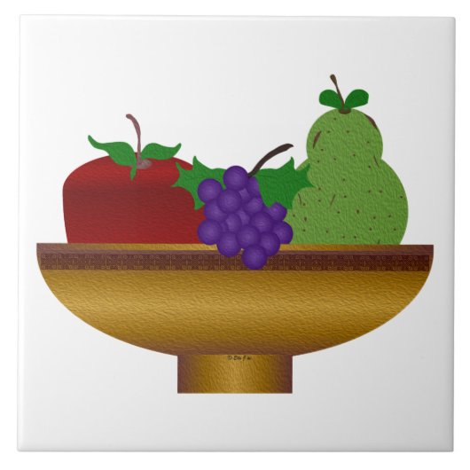 Obst Wall Tile Fliese (Vorderseite)
