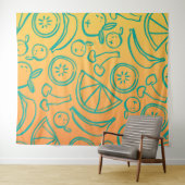 Obst Wandteppich (Beispiel (Horizontal))