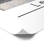 Obst, Wein und Pflanze Poster (Ecke)