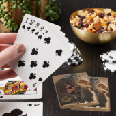 OBST, WOHLSTAND, ROTE TRAUEN DER SAISON SPIELKARTEN (In Situ)