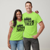 Obstacle Course: Bäume gegen Golfer T-Shirt (Unisex)