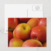 Obstäpfel Herbstfarben Schicksal Postkarte (Vorne/Hinten)