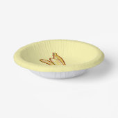 Obstbananen Pappteller (Gewinkelt)