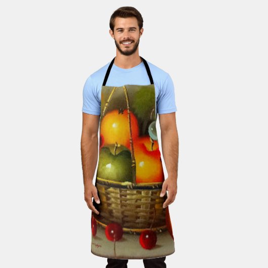 OBSTBASKET SCHÜRZE (Getragen)