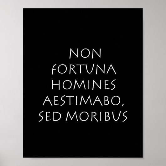 Obstbaum, Aestimabo, Moribus Poster (Vorne)