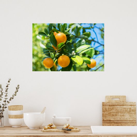 Obstbaum Poster (Küche)