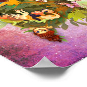 Obstbaum Poster (Ecke)