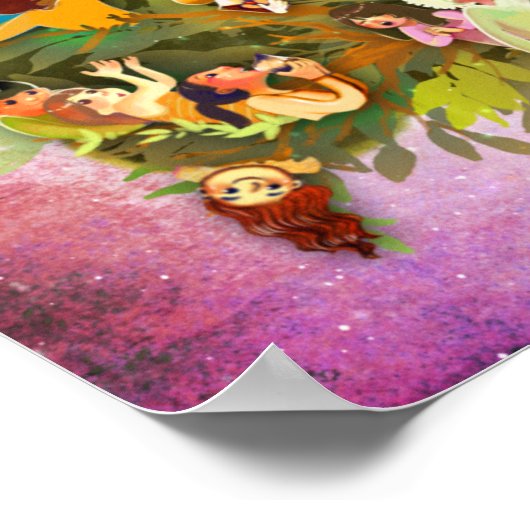 Obstbaum Poster (Ecke)