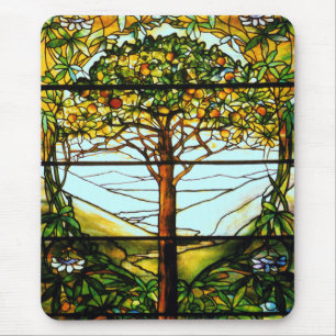 Obstbaum und Hügel in landschaftlicher Szene - Ver Mousepad