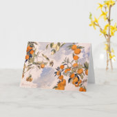 Obstbäume - Edward Lear Karte (Gelbe Blume)