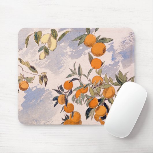 Obstbäume - Edward Lear Mousepad (Mit Mouse)