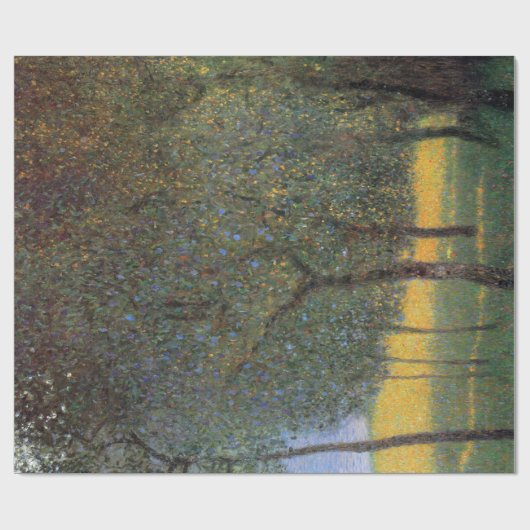 Obstbäume, Gustav Klimt Geschenkpapier (Flach)