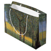 Obstbäume, Gustav Klimt Große Geschenktüte (Rückseite Schrägansicht)