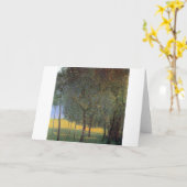 Obstbäume, Gustav Klimt Karte (Gelbe Blume)