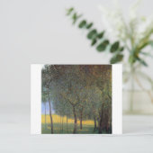 Obstbäume, Gustav Klimt Postkarte (Stehend Vorderseite)