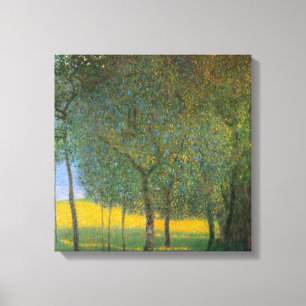 Obstbäume von Gustav Klimt, Vintage Art Nouveau Leinwanddruck