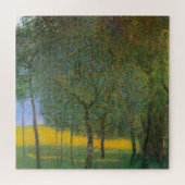 Obstbäume von Gustav Klimt, Vintager Jugendstil Puzzle (Horizontal)