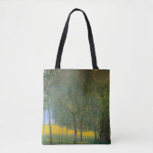 Obstbäume von Gustav Klimt, Vintager Jugendstil Tasche (Vorderseite)