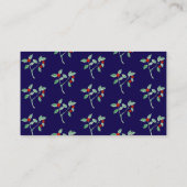 Obstbeere Pflanze Visitenkarte (Rückseite)