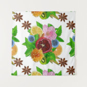 Obstbouquet. Wandteppich (Vorderseite (Horizontal))