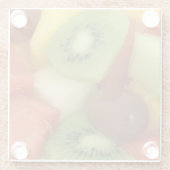 Obstcocktail-Foto Glasuntersetzer (Rückseite)