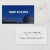 Obstervatorisch Visitenkarte (Vorne/Hinten)