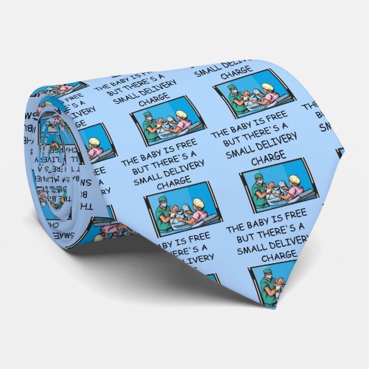 obstetrian Witz Krawatte (Gerollt)