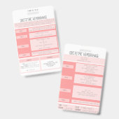 Obstetric Hemorrhage Reference Nurse Badge Ausweis (Vorder- & Rückseite)