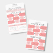 Obstetric Hypertension Nurse Reference Badge Ausweis (Vorder- & Rückseite)