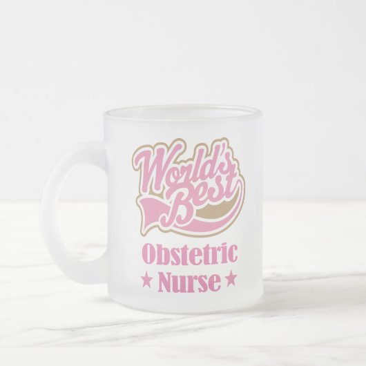 Obstetric Krankenschwester-Geschenk (Welten am Mattglastasse (Links)