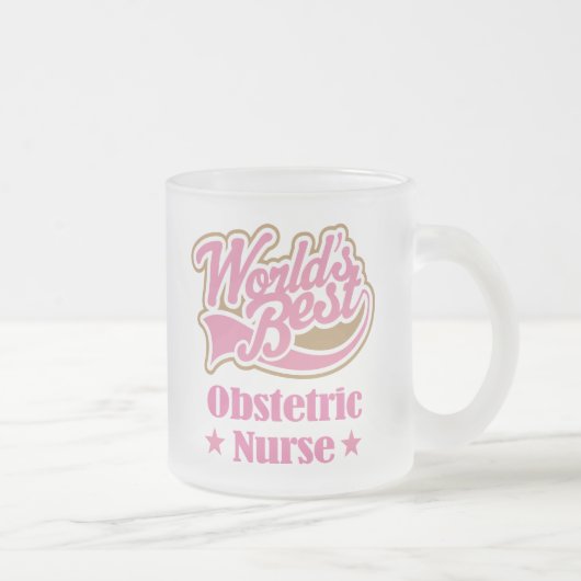 Obstetric Krankenschwester-Geschenk (Welten am Mattglastasse (Rechts)