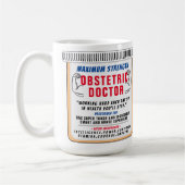 Obstetrics Gift Coffee Tasse (Links)