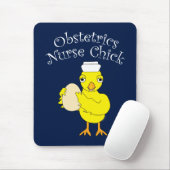 Obstetrics Nurse Chick Mousepad (Mit Mouse)
