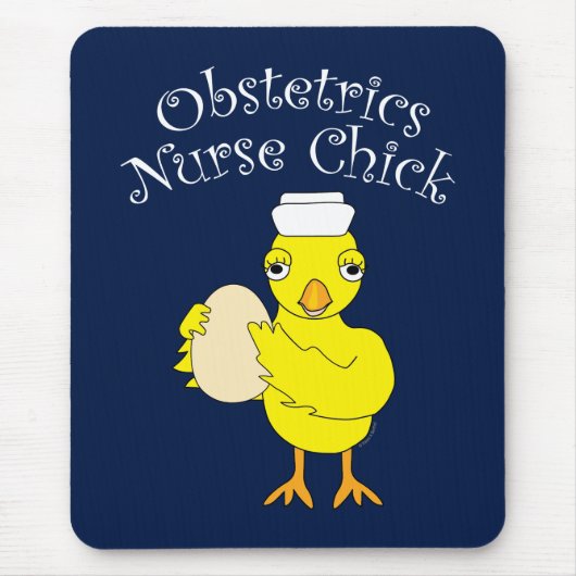 Obstetrics Nurse Chick Mousepad (Vorne)