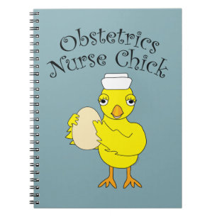 Obstetrics Nurse Chick Notizblock